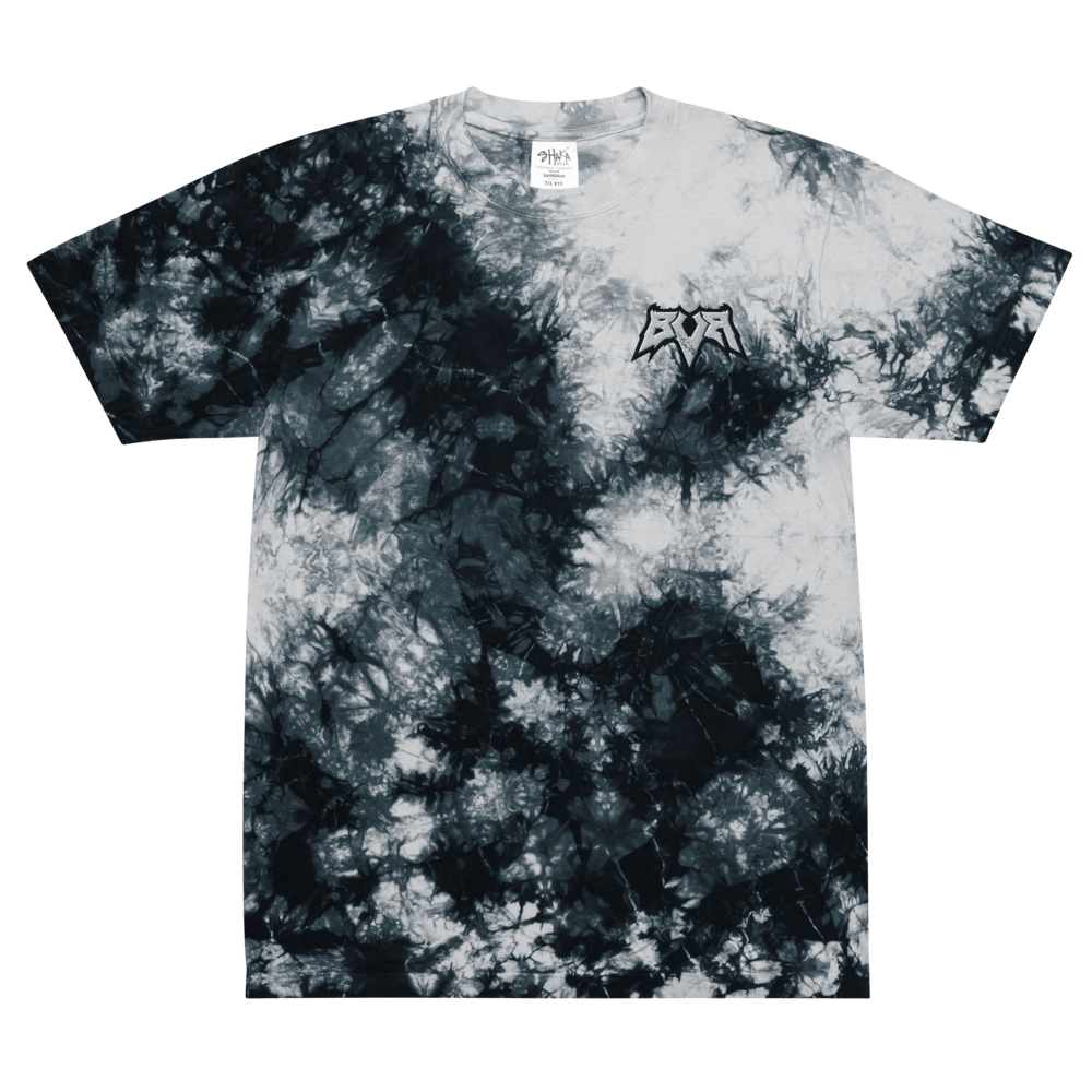 BVR | B&W Marble Oversized Tie-Dye Shirt