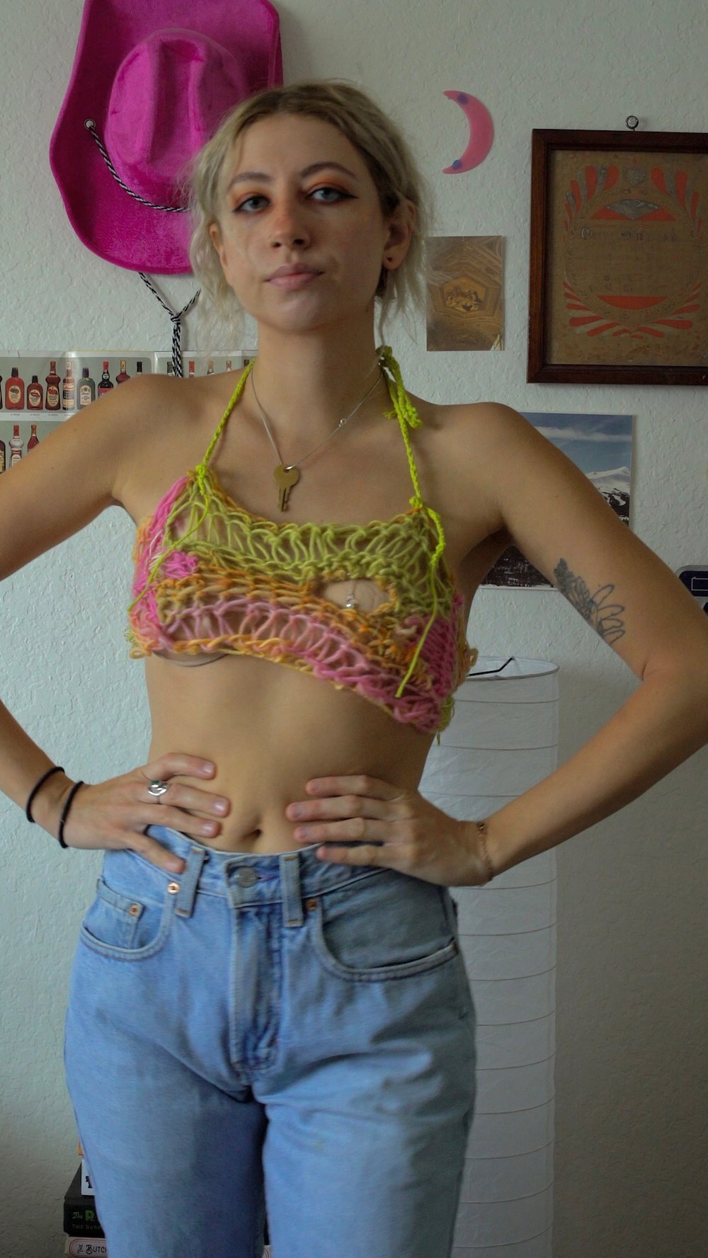 Mini Knit Halter Tank 