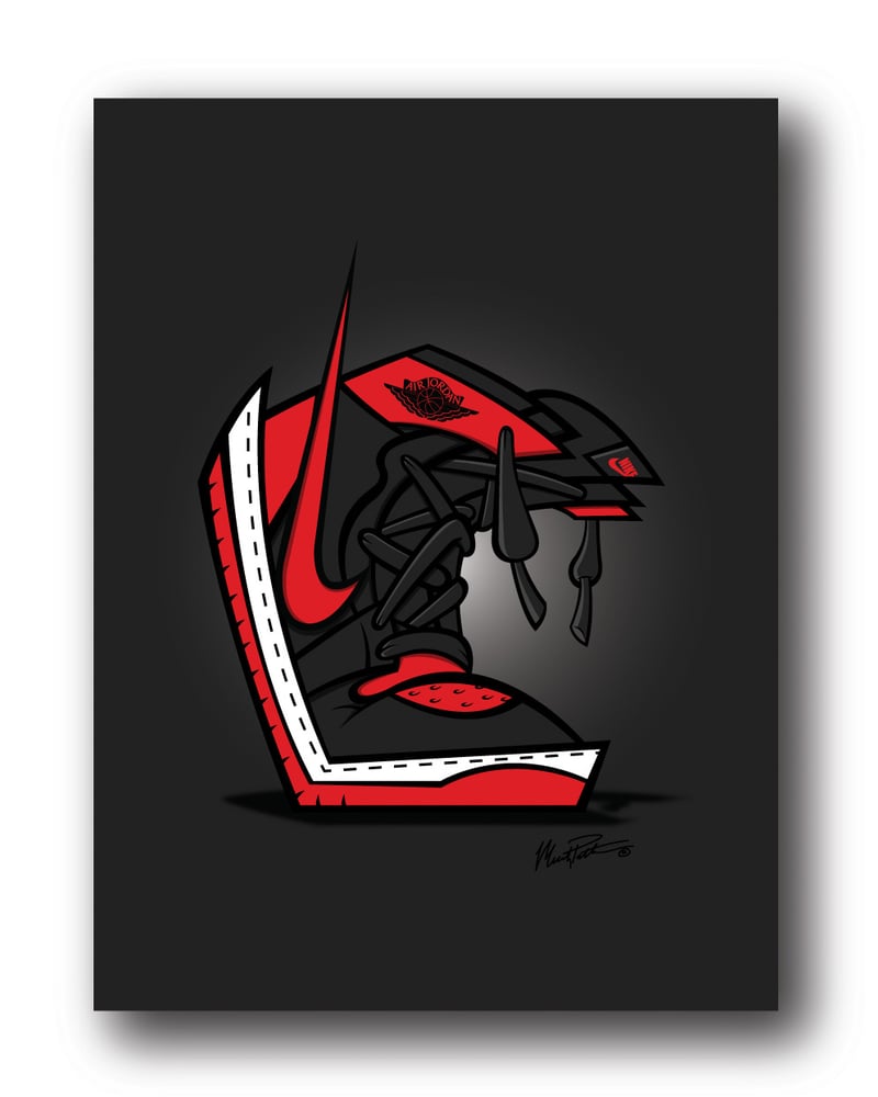 Image of Sneaker Creaser AJ1 Banned Print