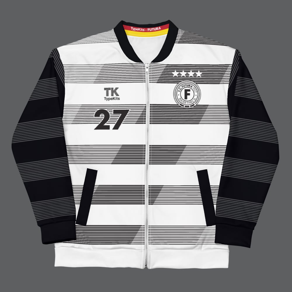 Image of Team Futura 1927 - White/Black Unisex Jacket