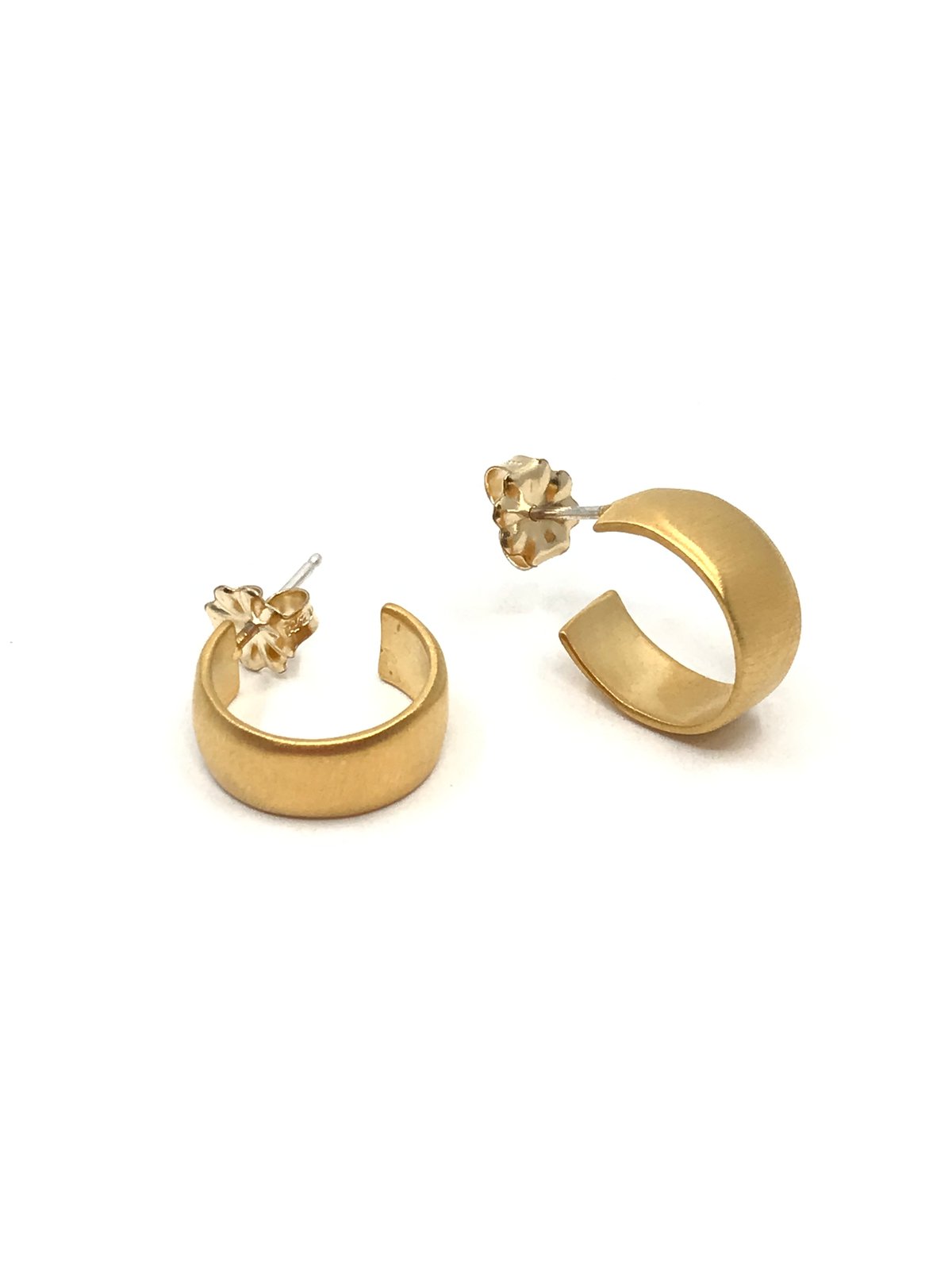 Gold Vermeil Hoops by Philippa Roberts