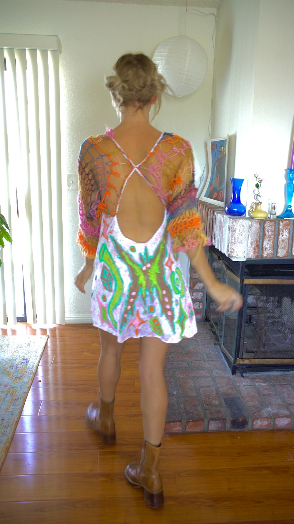 Butterfly Knit Dress