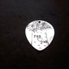 HARMONY personalized  hand stamped guitar pick 