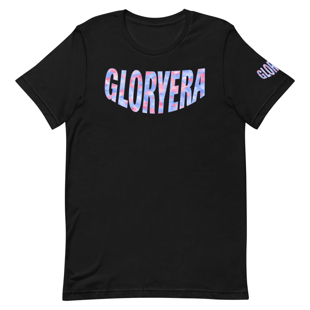 Image of GLORYERA® CREW TEE (BLACK/KOTTON CANDY)