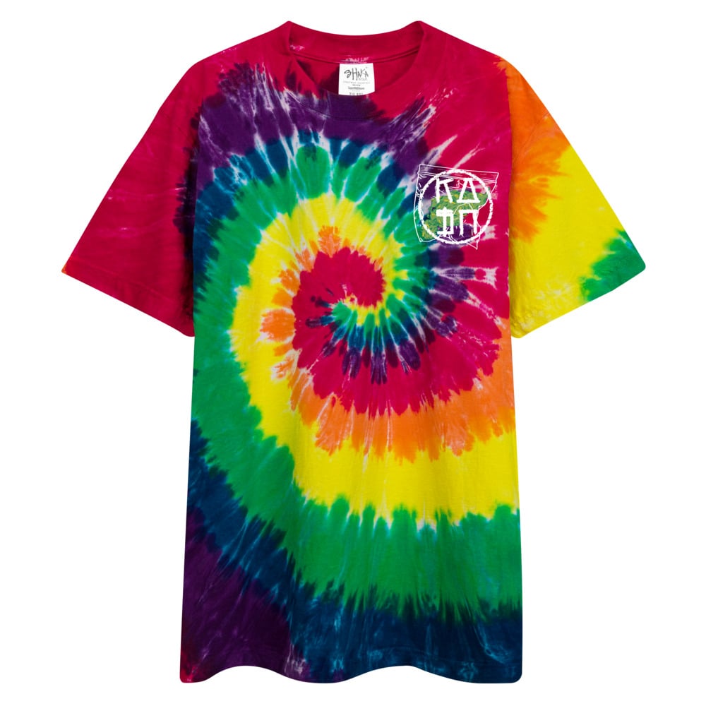 Image of BUDZ OVERSIZED TIE-DYE T-SHIRT