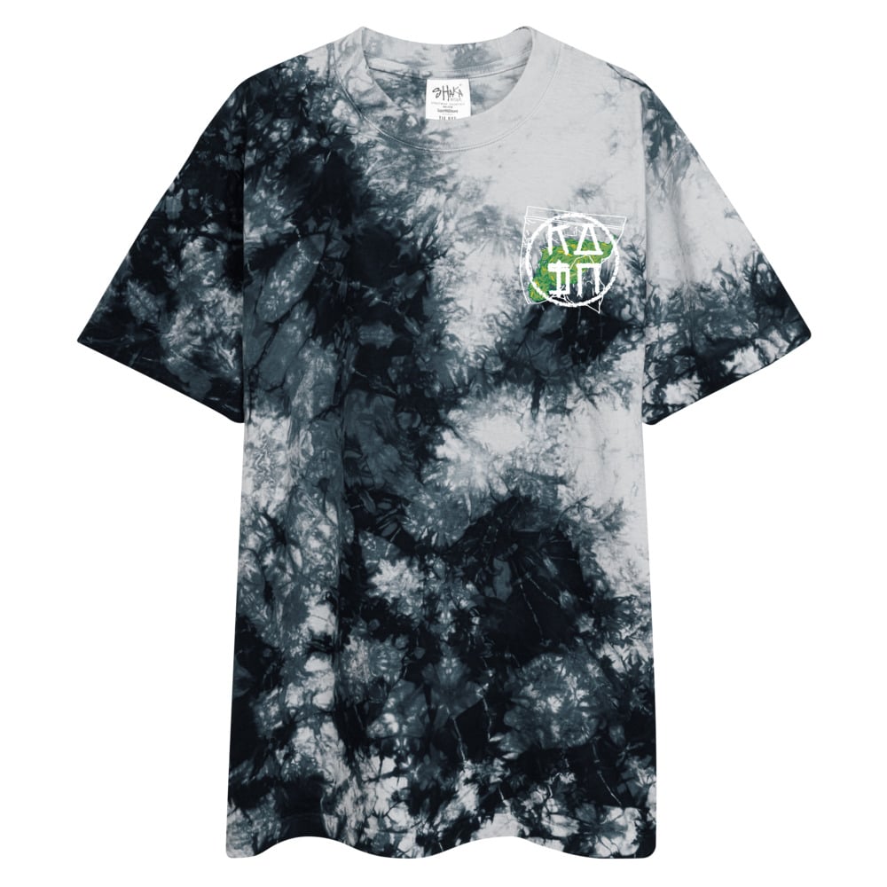 Image of BUDZ OVERSIZED TIE-DYE T-SHIRT