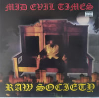 Image 1 of CD: RAW SOCIETY - MID EVIL TIMES  1997-2021 REISSUE (St Louis, MO)