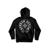 DALLAS HEARTS HOODIE TODDLER TO ADULT SIZES (BLK/WHT)