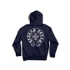 DALLAS HEARTS HOODIE TODDLER TO ADULT SIZES (NAVY)I