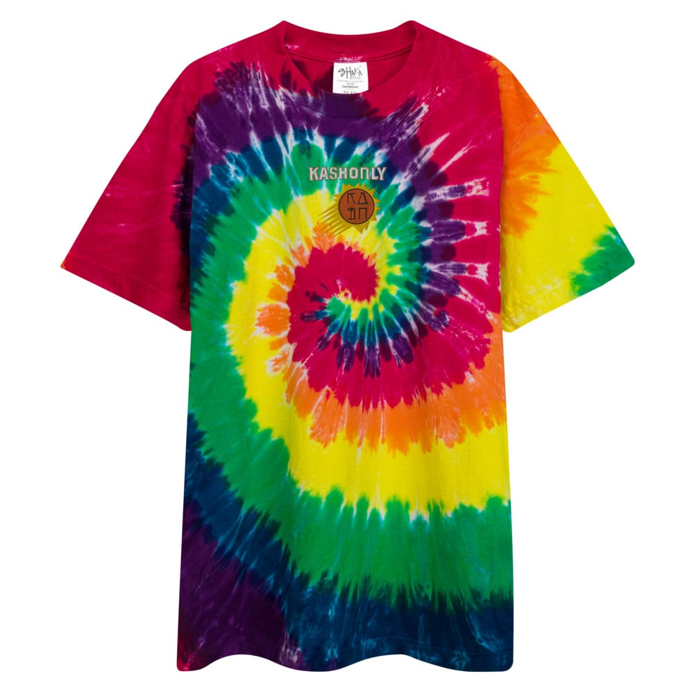 Image of PHX KASHONLY OVERSIZED TIE-DYE T-SHIRT 