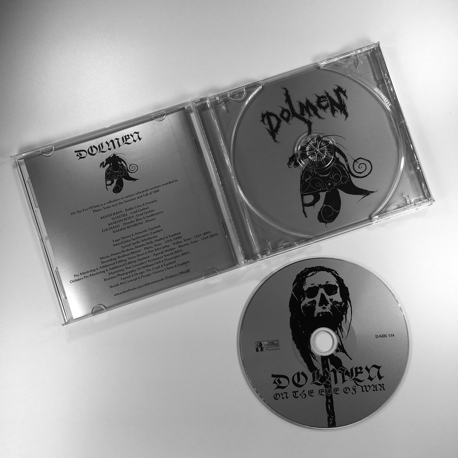Image of DOLMEN - ON THE EVE OF WAR + UNRELEASED BONUS TRACKS - DELUXE EDITION CD 