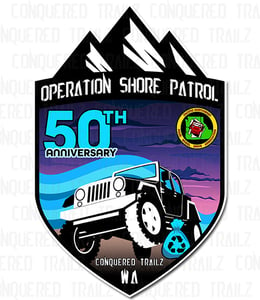 Image of PNW4WDA 50th Shore Patrol - Event Badge