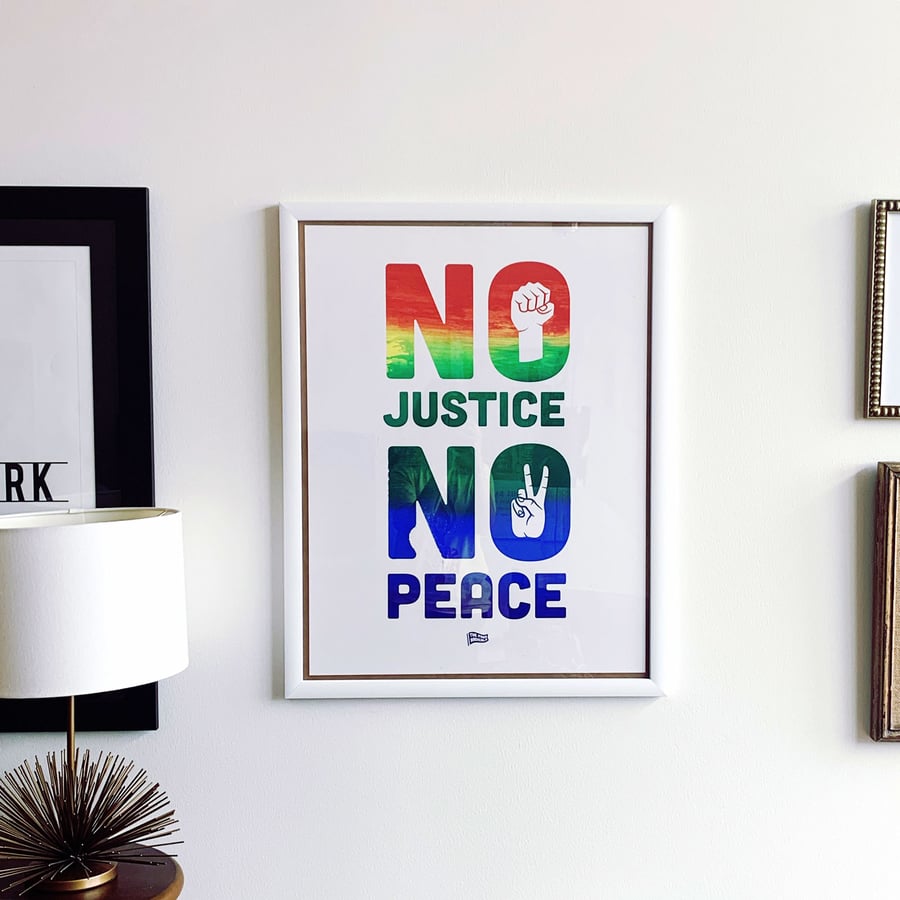 Image of No Justice No Peace Print