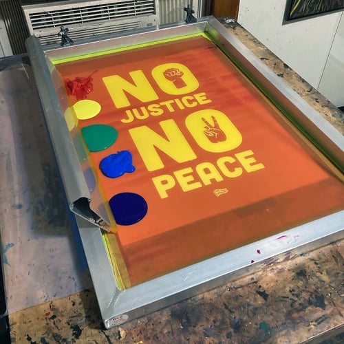 Image of No Justice No Peace Print