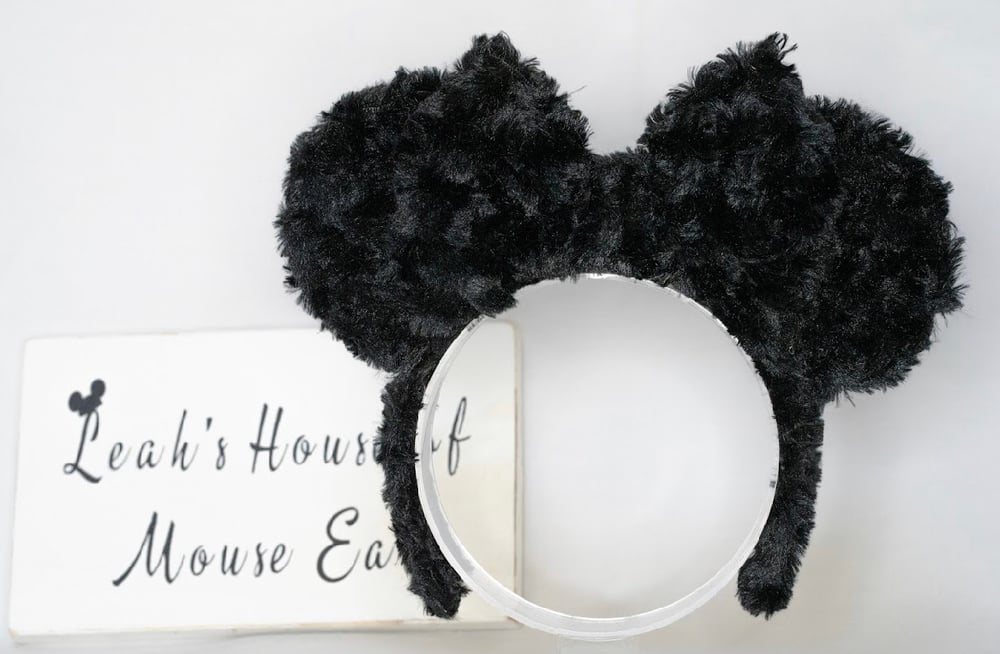 Image of Fuzzy slipper inspired mouse ears