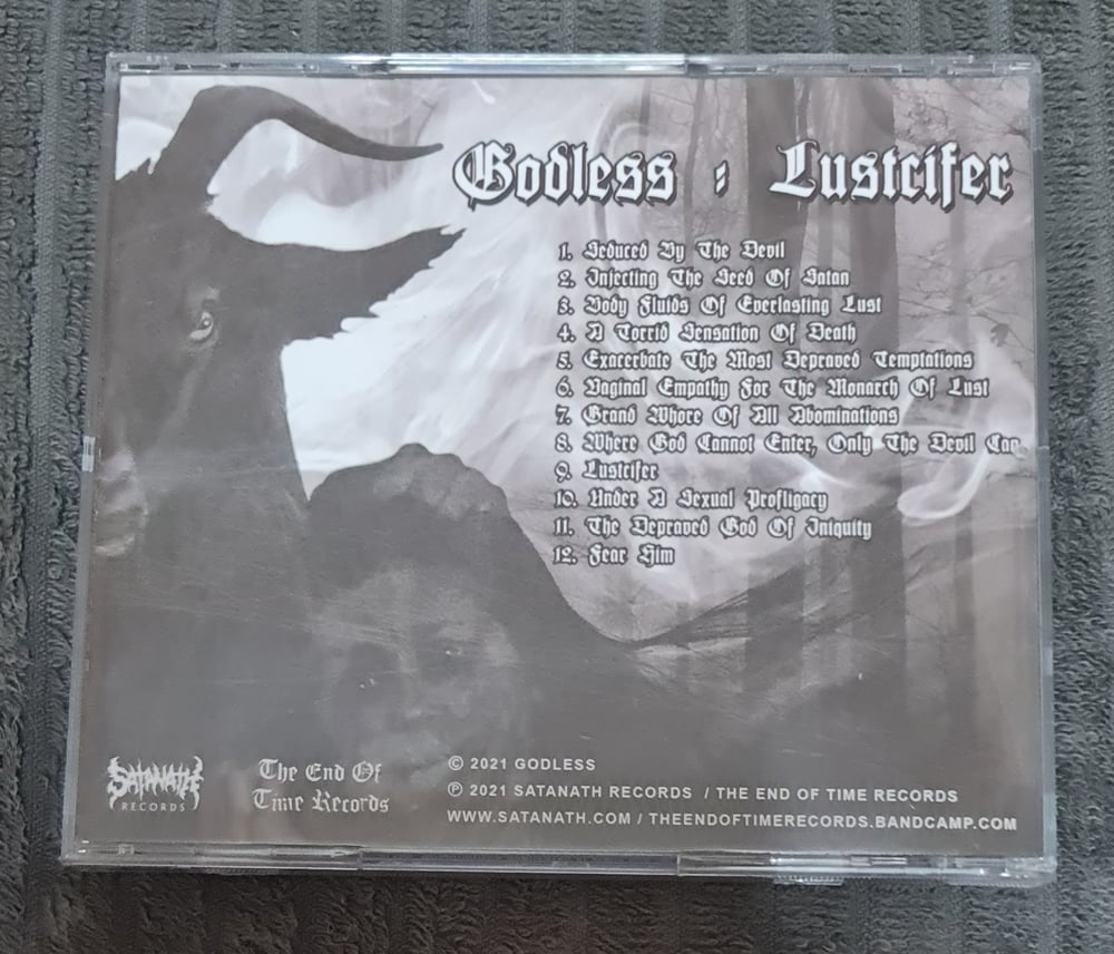 GODLESS - Lustcifer CD