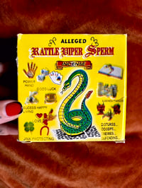 Image 1 of Alleged Rattle viper sperm incense 