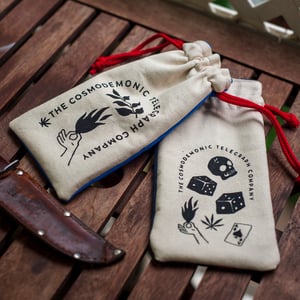 Silkscreened Pouches
