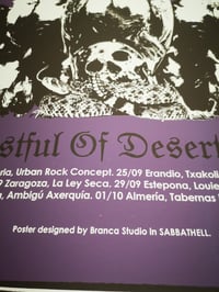 Image 3 of Silkscreen Poster "A Fistful Of Desert" Limited