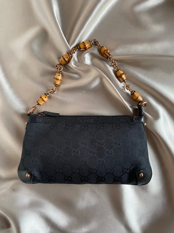 Image of Gucci x Tom Ford Bamboo Handle Bag 