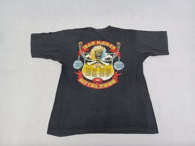 Vintage 2000 Iron Maiden Tour T-Shirt