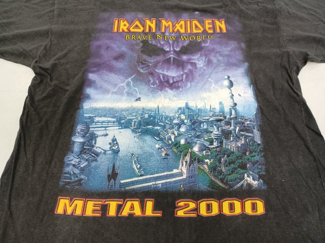 Vintage 2000 Iron Maiden Tour T-Shirt