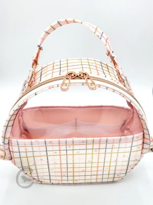 Image of Plaid Vinyl Makeup Bag