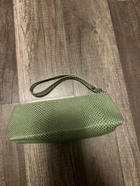 Image 1 of Snakeskin wristlet 