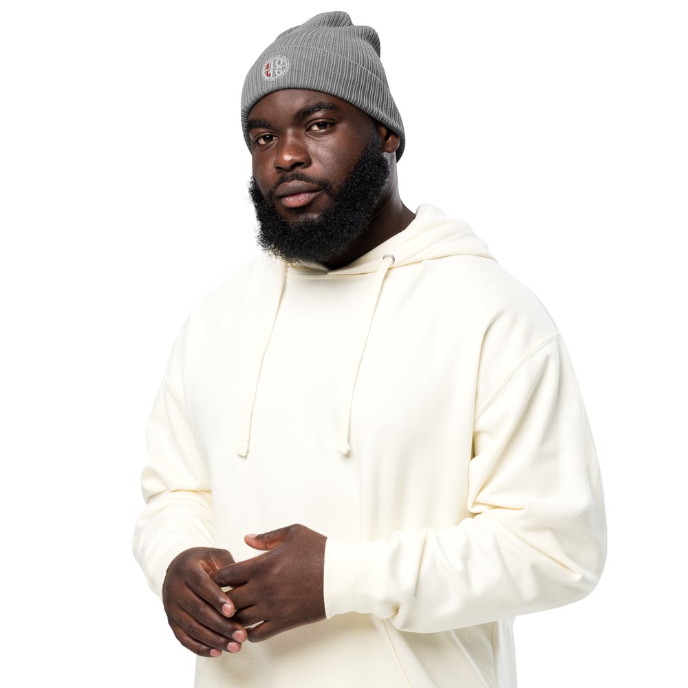 1016 Organic ribbed beanie
