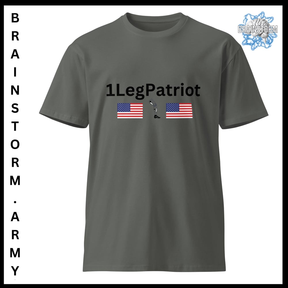 1legpatriot premium t-shirt