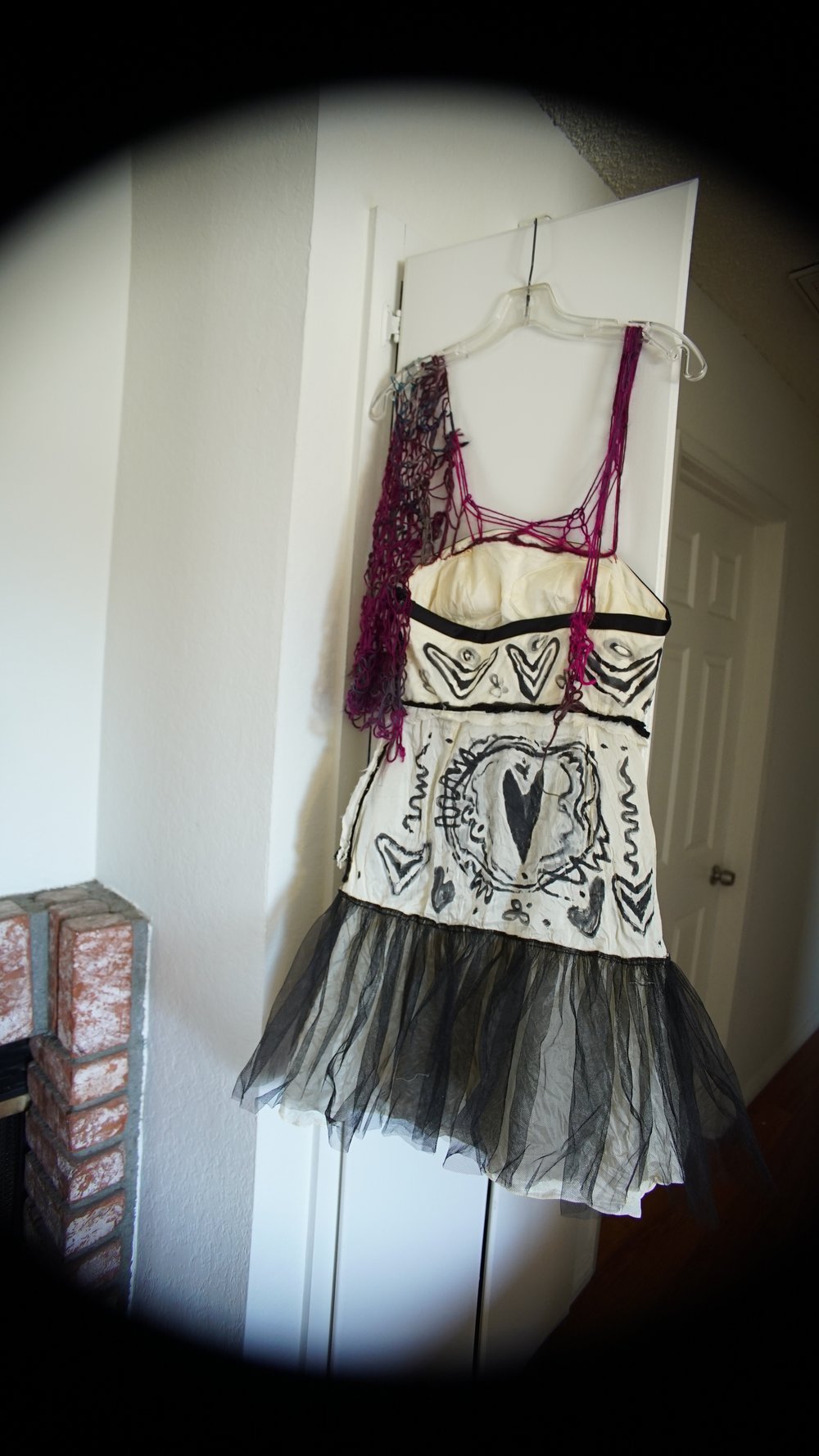 Grungey Goth homecoming dress!