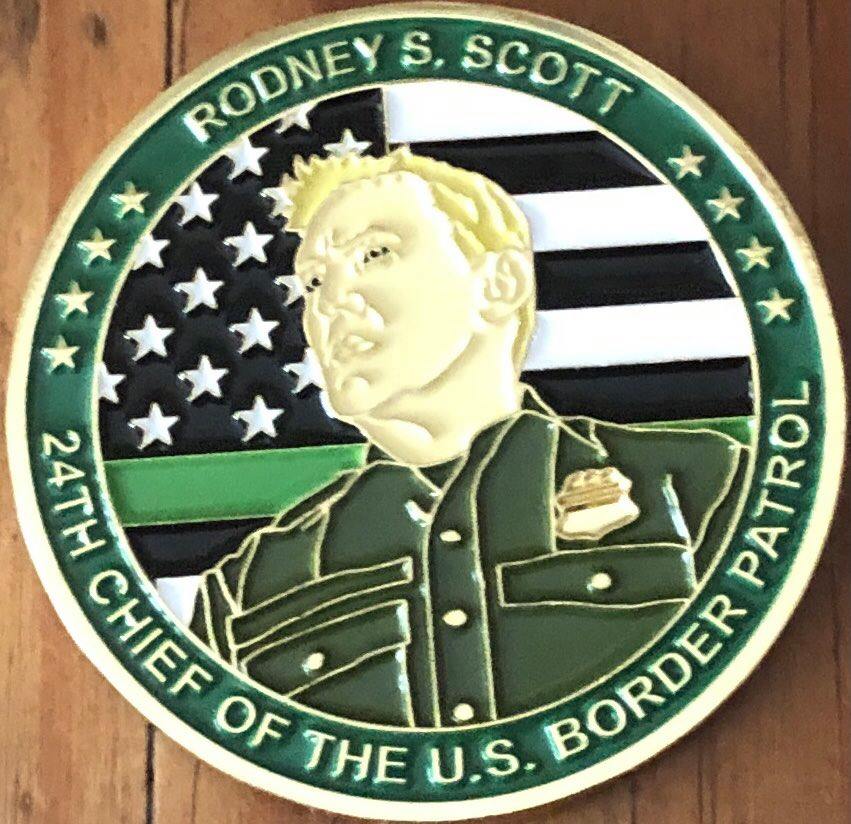 Image of CHIEF RODNEY S. SCOTT COMMEMORATIVE COIN