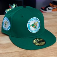 Image 1 of New Baltimore Orioles 1966 World Series "Space Pack" Fitted Size 7 1/8
