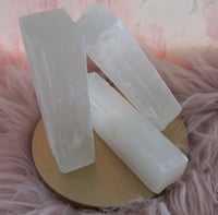 Image 1 of Selenite Log Wand Blade