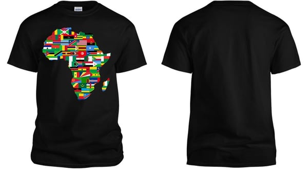 Image of Regular Africa Flag Tee 