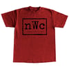 NWC Original Logo BLK - Red Shirt