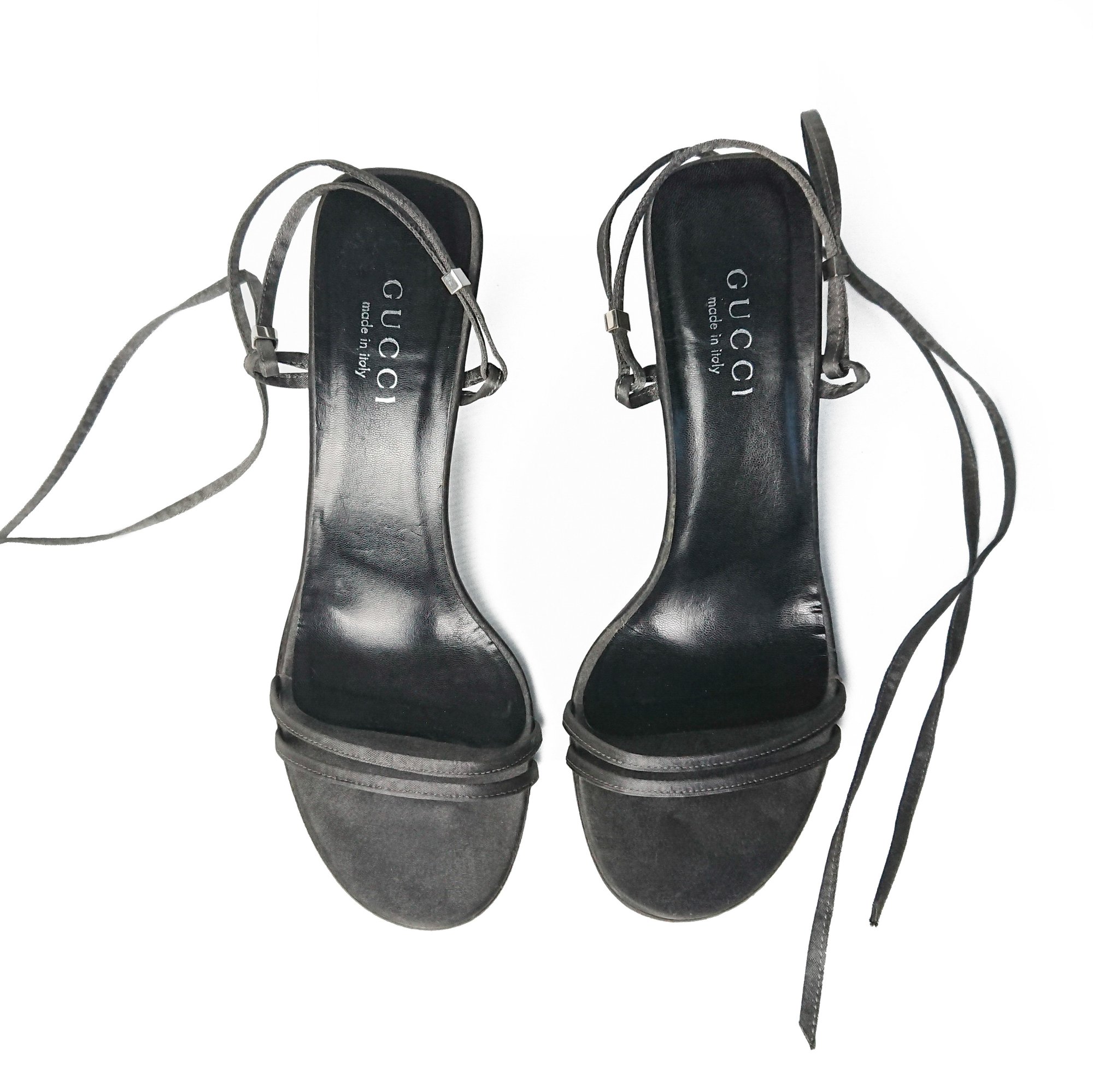 Image of Gucci by Tom Ford 1997 Satin High Heels 
