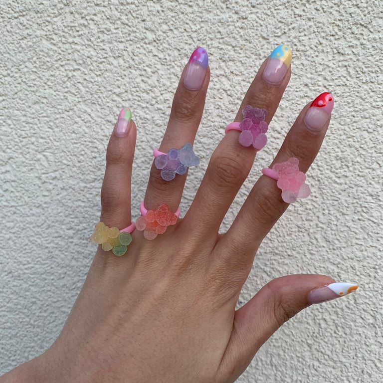 Sugar Gummy Bear Rings Image 4