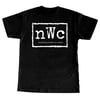 NWC Original Logo WHT - Black Shirt
