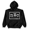NWC Original Logo WHT - Black Hoodie