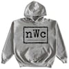 NWC Original Logo BLK - Heather Grey Hoodie