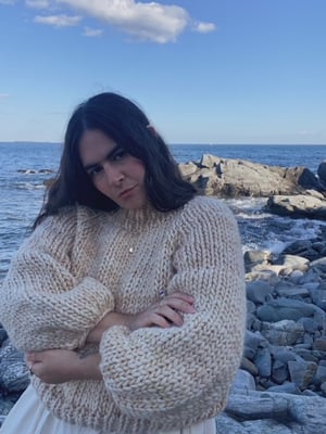 Image of Frid Merino Sweater (shown in Limited Ivory- more colours)