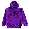 NWC Original Logo BLK - Purple Hoodie