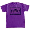 NWC Original Logo BLK - Purple Shirt