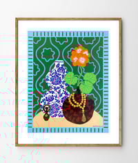 Image 4 of Offerings (Geraniums) Art Print