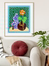 Image 2 of Offerings (Geraniums) Art Print