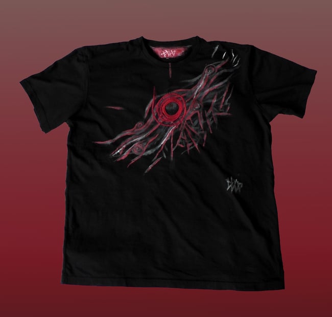 Reflective open-heart shirt  #IV - WITOOA