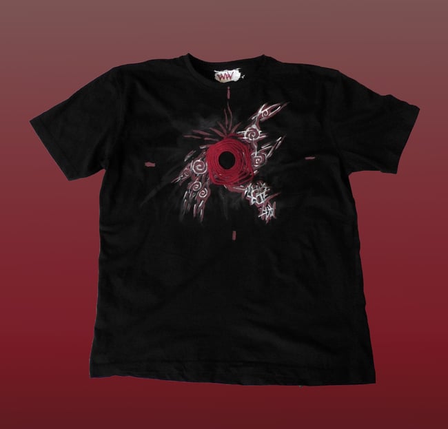 Reflective open-heart shirt  #VII - WITOOA