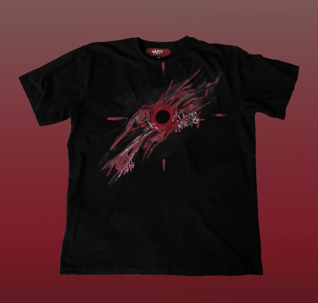 Reflective open-heart shirt  #V - WITOOA