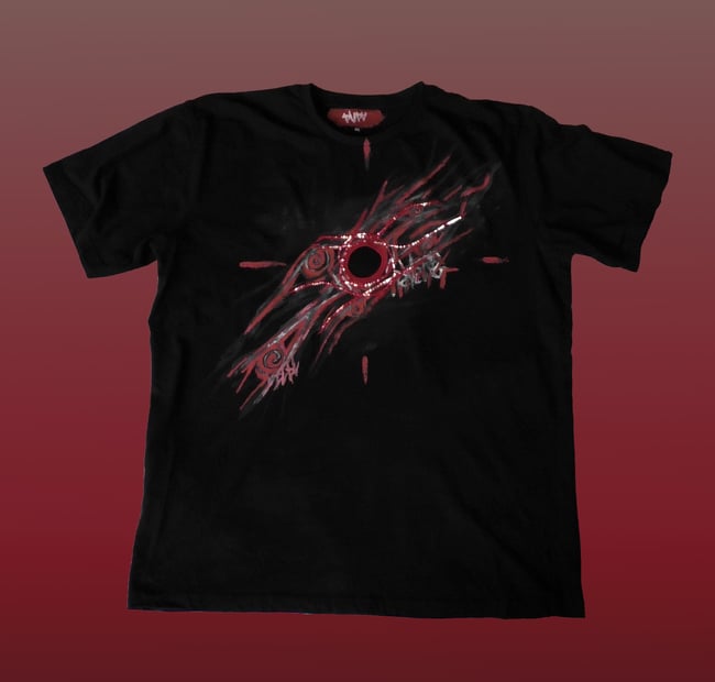 Reflective open-heart shirt  #V - WITOOA